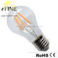 6W filament led lighting bulb A60 e27 led bulb